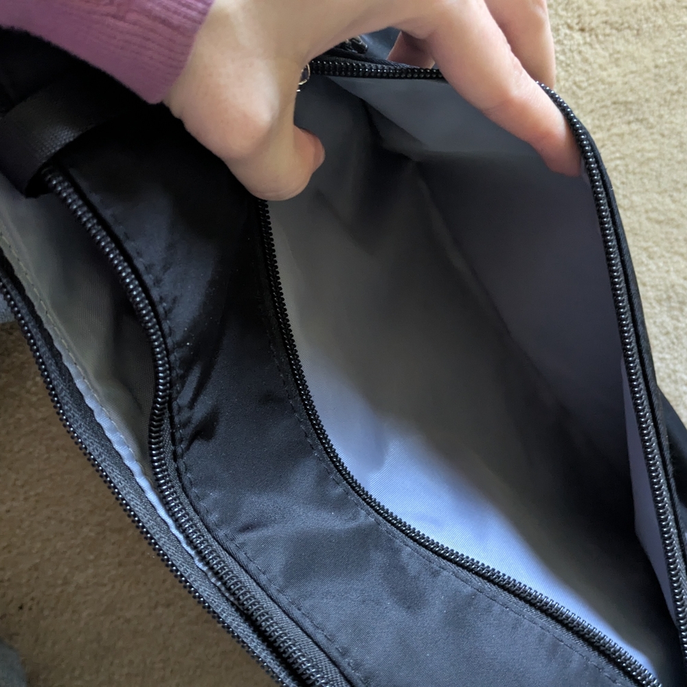 IHKWIP Black Crossbody Bag NWOT - Picture 7 of 8